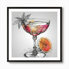 Cocktail Cocktail Cocktail Cocktail Cocktail Cocktail Cocktail Cocktail Cocktail Cocktail Art Print