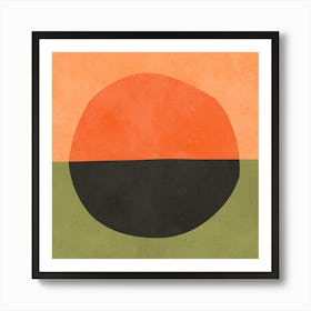 Modern geometric art 9 Art Print