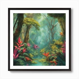 Fairytale Forest Art Print