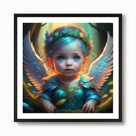 Angel Baby Art Print