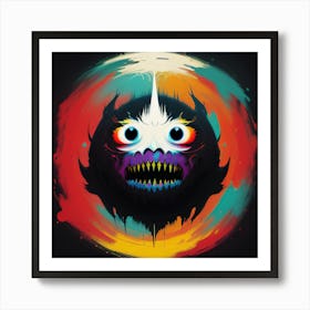 Monster'S Head Art Print