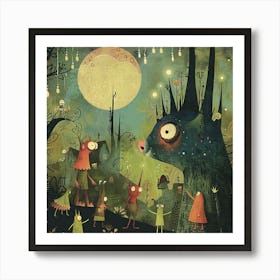 Fairytale Forest 6 Art Print