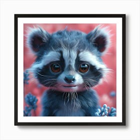 Raccoon 3 Art Print