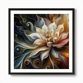 Lotus Flower 5 Art Print