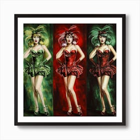 Pinup Girl Art Print