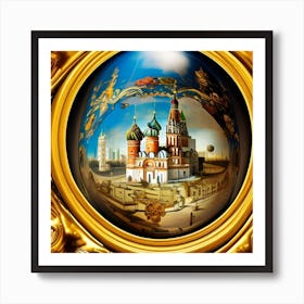 Russian Orthodox Church Art Print