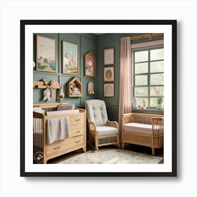 Baby Nursery 3 Art Print