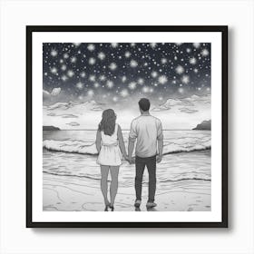 Starry Night Art Print