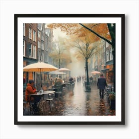 Amsterdam Street Art Art Print