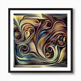 Abstract Painting 2 Art Print