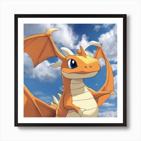 Pokemon Dragon Art Print