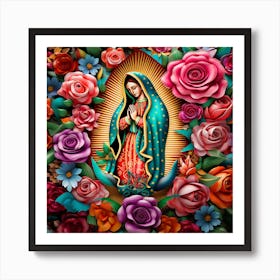 Virgin Of Guadalupe 9 Art Print