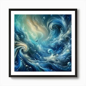 Ocean Waves 23 Art Print