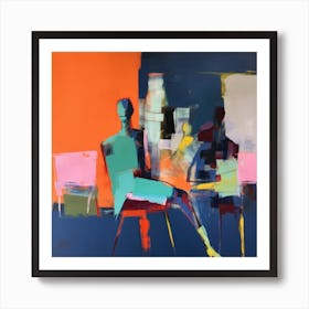 Business Meeting In The Office 10 Art Print
