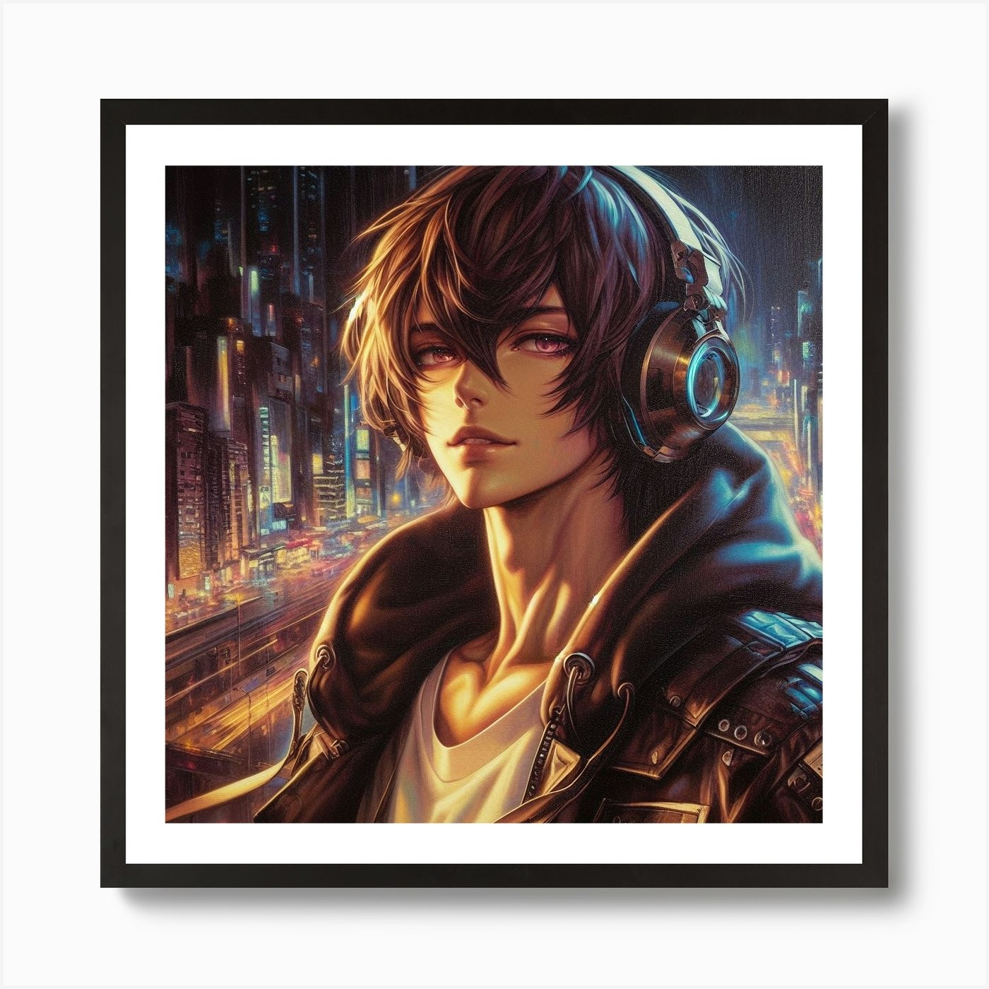 Anime Boy Wallpaper Art Prints for Sale