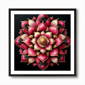 Lotus Flower 35 Art Print