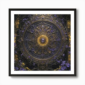 Symphony Of Flowers Art Print