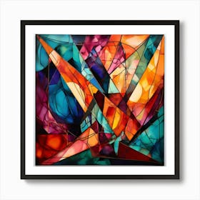 'Stained Glass' Art Print