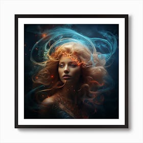 Fire And Ice Art Print