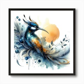 Creative Wild Animal Representation 36 Art Print