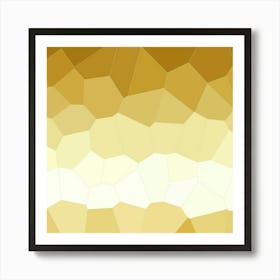 Abstract Gold Background Art Print