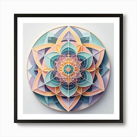 Mandala 5 Art Print