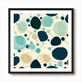 Abstract Circles 84 Art Print