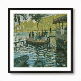 La Grenouillere Art Print