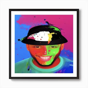 Portrait Of A Young Man Art Print