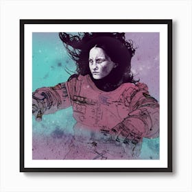Astronaut 3 Art Print