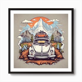 Vw Beetle Art Print