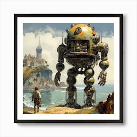 Giant Robot 1 Art Print