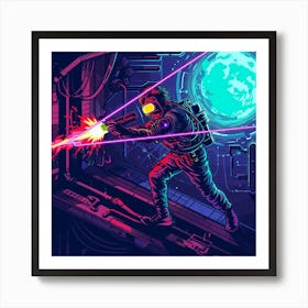 Sci - Fi Illustration Art Print