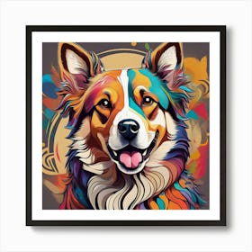 Corgi Art Print