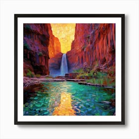 Sunset At The Grand Canyon 2 Art Print