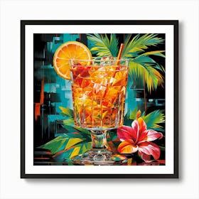 Hawaiian Cocktail 4 Art Print