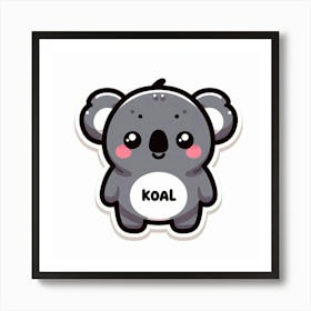 Koal stickers Art Print