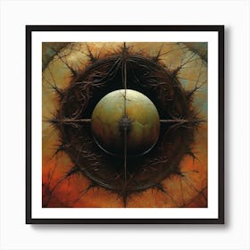 Satan'S Eye Art Print