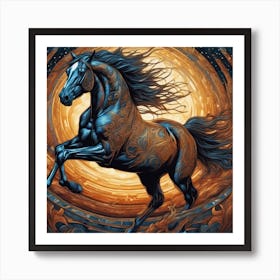 Horse Of The Sun Art Print