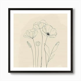 Poppies 94 Art Print