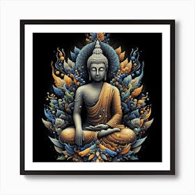 Buddha 14 Art Print