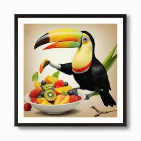 Toucan 52 Art Print