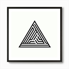 Triangle Logo Art Print