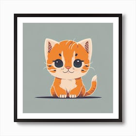 Cute Kitten 8 Art Print