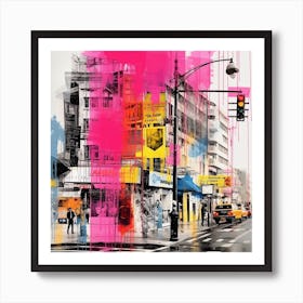 New York City Street Art Art Print