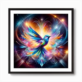 Hummingbird Spirit Art Print