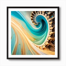 Spiral Spiral Spiral Art Print