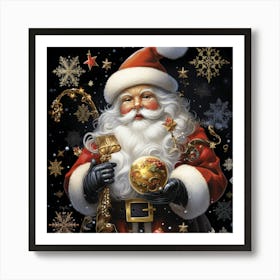 Santa Claus Art Print