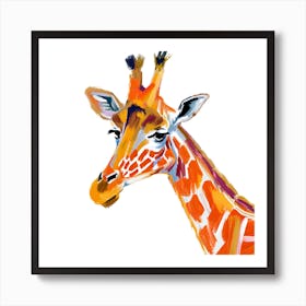 Giraffe 09 Art Print