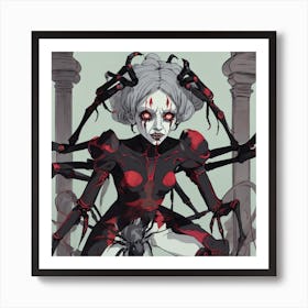 Arachnid Woman Art Print